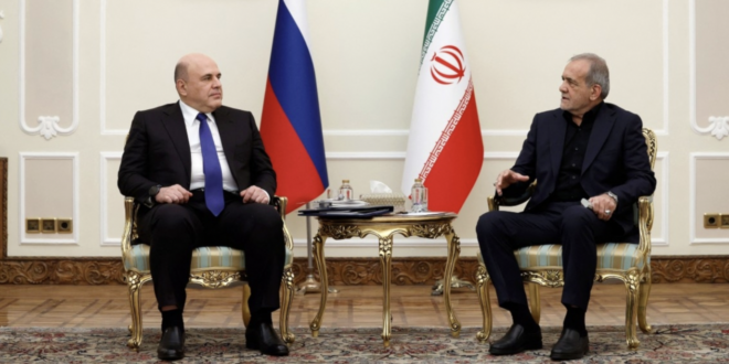 بزشكيان يستقبل وفداً روسياً