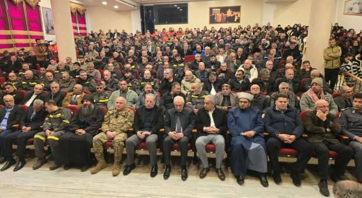 محافظ بعلبك الهرمل طالب ببناء مركز جديد للدفاع المدني