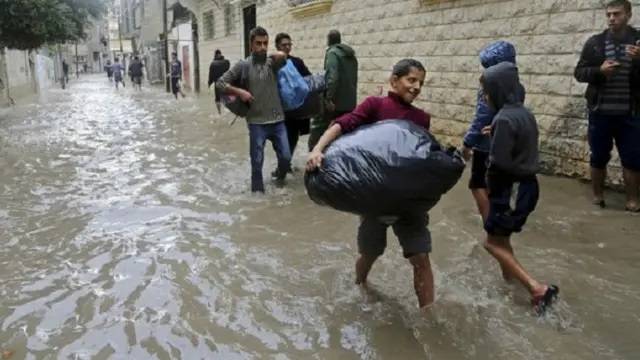حتى الطبيعة لم ترحم أهل غزة!