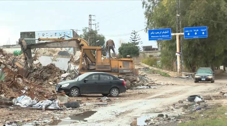 انتشال جثامين 5 شهداء في بلدة الخيام