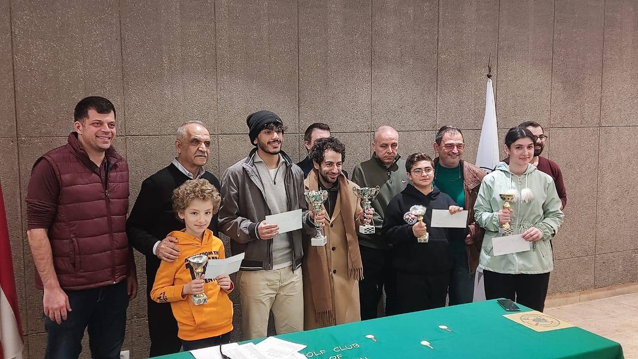 بطولة خريجي جامعات روسيا بالشطرنج
140 لاعباً ولاعبة تنافسوا على طاولات نادي الغولف
خضر أول ترتيب الرجال وفوّاز الأفضل عند السيدات