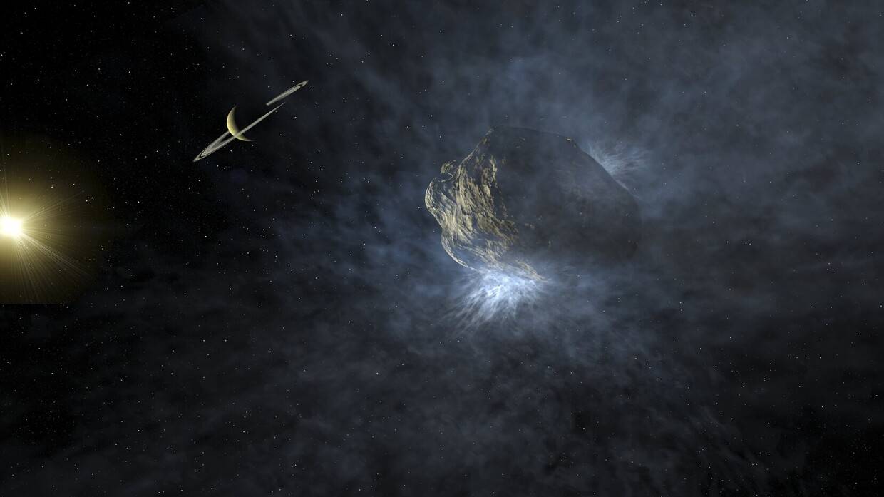 جسم غريب في نظامنا الشمسي