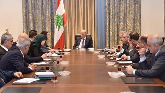 بري ترأس اجتماع "االتنمية والتحرير"
حميد: مع التوافق  في انتخاب الرئيس