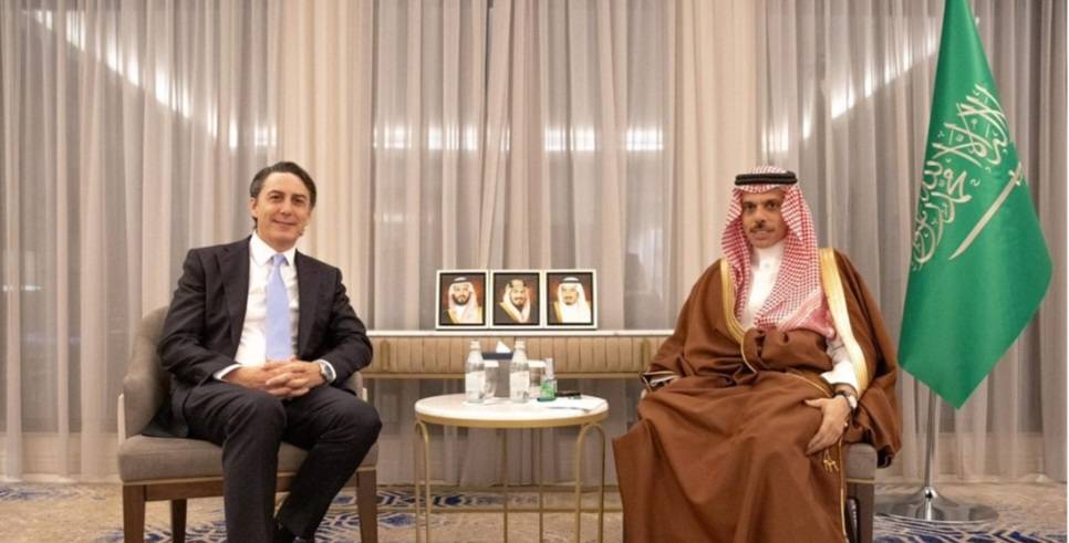 لقاء بين وزير الخارجية السعودي وهوكشتاين في الرياض.. وهذا ما تم بحثه
