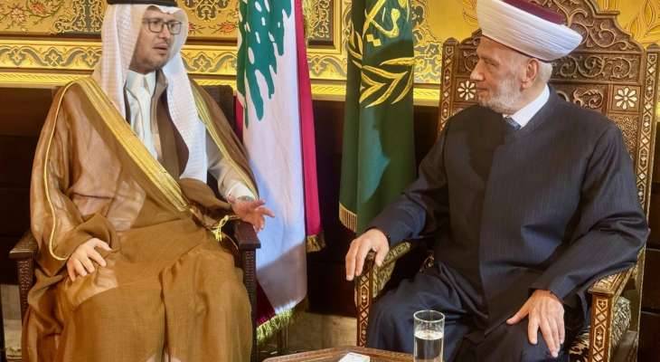 بخاري: إنجاز الاستحقاق الرئاسي
خطوة مهمّة لتعزيز نهضة لبنان وإعماره