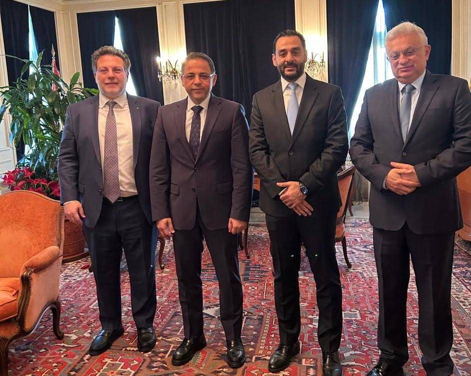 منصوري يبحث مع أبو حيدر وسوبرة 

والنقيب الأوضاع الاقتصادية والمالية