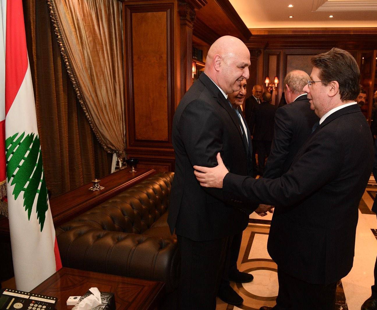 إبراهيم كنعان يدعو اللبنانيين للالتفاف حول الرئيس الجديد