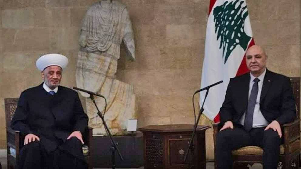 الرئيس عون خلال لقاء دريان: لم آتِ لأعمل في السياسة بل لبناء دولة وهي لا تقوم الا على العدالة