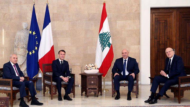 لقاء رئاسي رباعي في بعبدا... وجولة للرئيس الفرنسي في الجميزة
ماكرون: مؤتمر دولي قريباً لحشد التمويل لإعادة الإعمار
عون: لإعادة الإعمار وانسحاب "إسرائيل" ضمن المهلة المتفق عليها