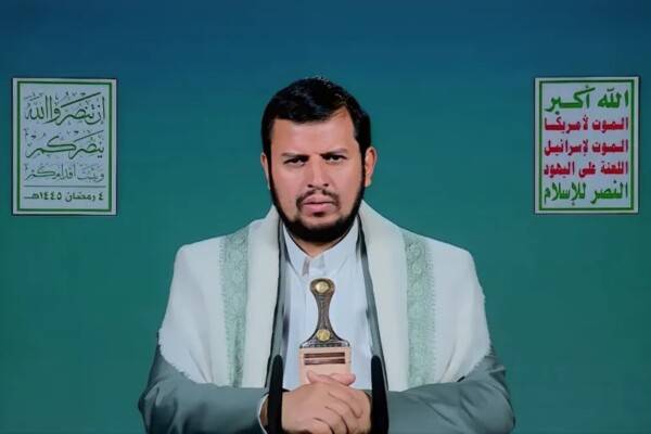الحوثي: وقف اطلاق النار في غزة تطور مهم