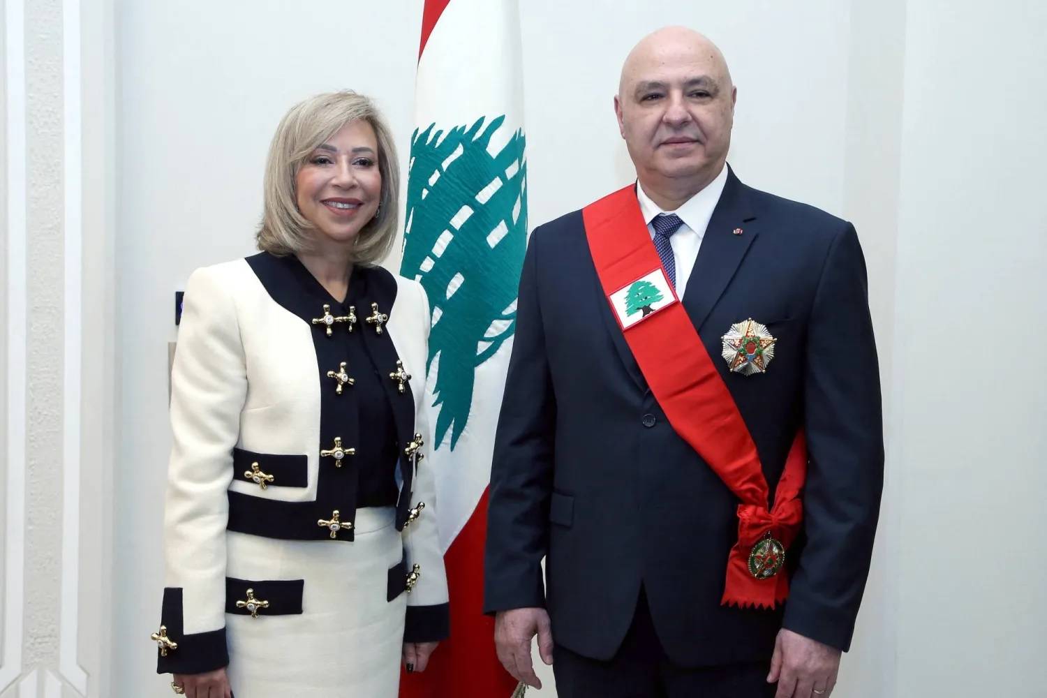 الرئيس عون واللبنانية الأولى شاركا في قداس عيد القديس انطونيوس في بعبدا