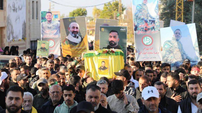 حزب الله شيّع الشهيد حسن مسلماني في الشعيتيّة