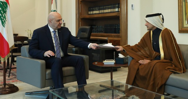 الرئيس عون رحب بوقف النار في غزة وتلقى دعوتين لزيارة الاردن وقطر