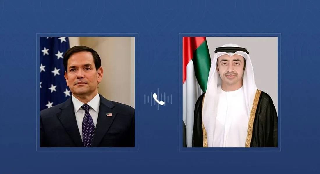 وزيرا خارجية الولايات المتحدة والإمارات يبحثان العلاقات بين البلدين