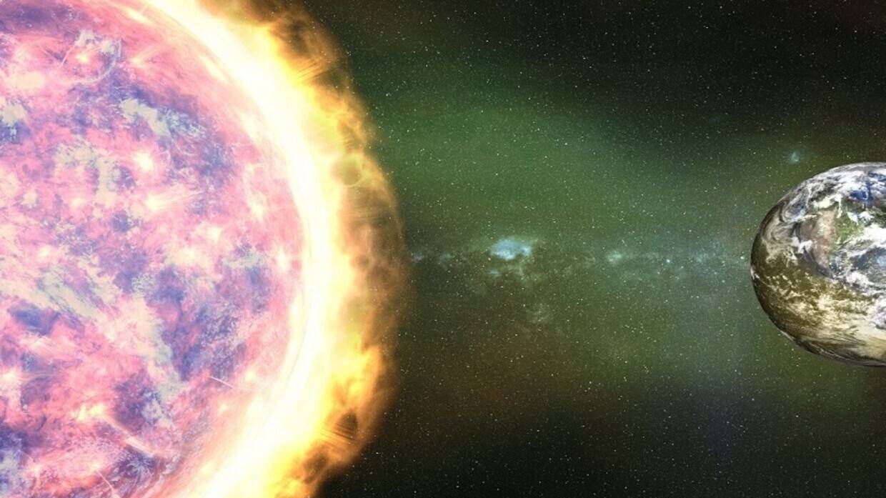 عاصفة مغناطيسية تضرب الأرض قريبا