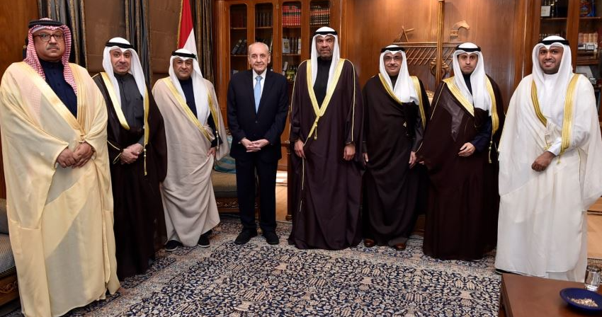 وزير الخارجيّة الكويتي والأمين العام لمجلس التعاون الخليجي في بيروت:
ندعم لبنان وسيادته... ولإعداد برنامج خليجي له