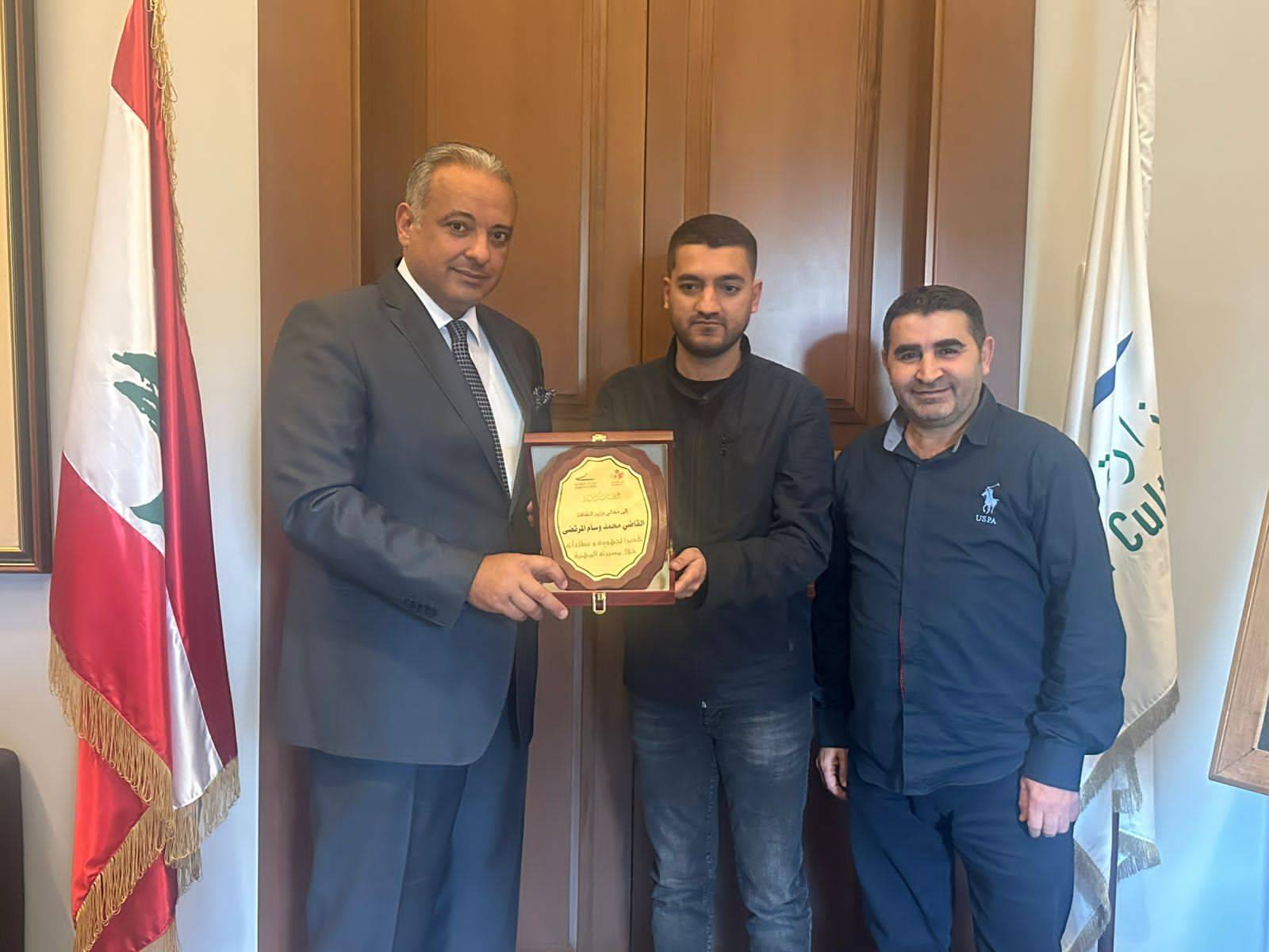 المرتضى استقبل سفيرة "اوبرا العرب" والإعلامي رشاد اسماعيل والفنان عباس طليس