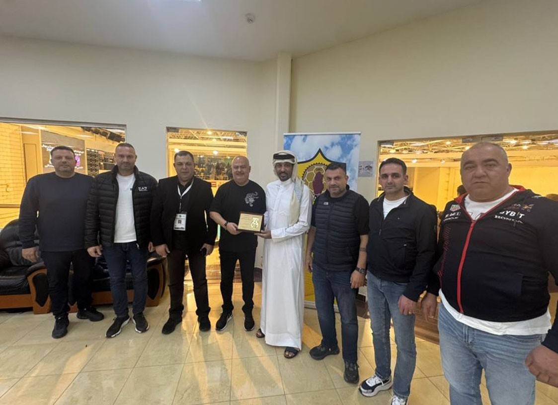 وفد اتحاد الكرة الطائرة برئاسة القاصوف
التقى رئيس اتحادي غرب آسيا وقطر الكواري