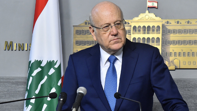 ميقاتي للجنرال جيفرز: نطالب بموقف حازم لضمان تنفيذ إسرائيل لالتزاماتها