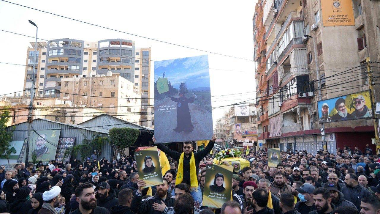 حزب الله شيعّ في الغبيري شهداء الغدر في يوم العودة