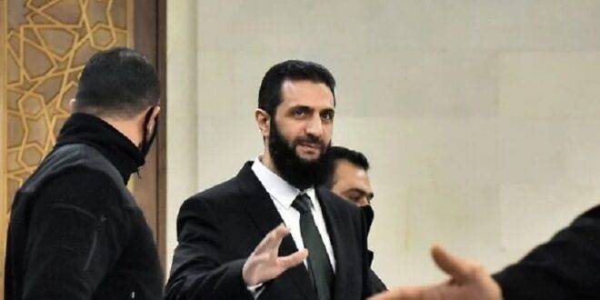 الشرع: أسعى لتحقيق وحدة سوريا