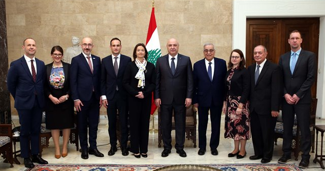 نائبة رئيس سلوفانيا زارت
عون وسلام وأكدت دعم بلادها للبنان