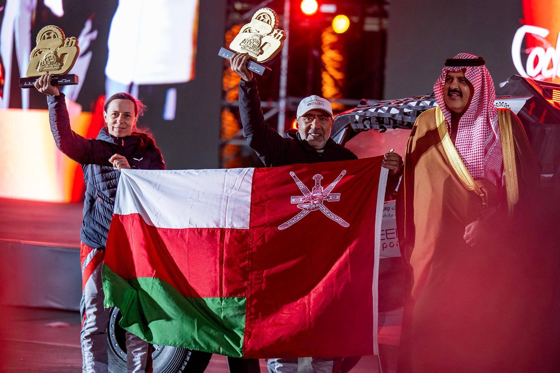 مشاركة ناجحة للسائق العماني حمد الوهيبي في رالي حائل الدولي