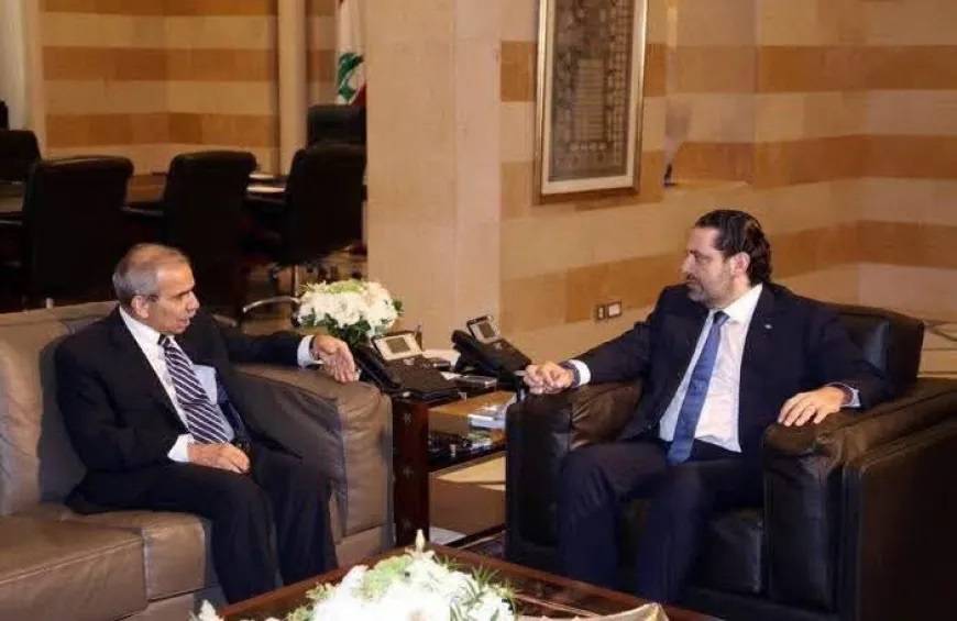 سلام استقبل الحريري وعرض معه التطورات