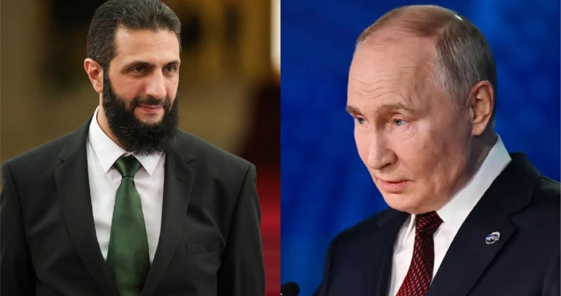 بوتين اكد في اتصال مع الشرع استعداد روسيا لمساعدة سوريا اقتصاديا واجتماعيا
