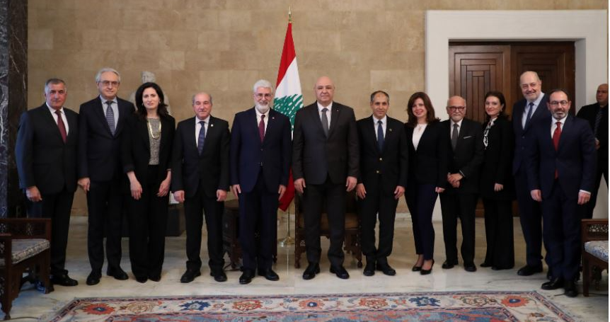 الرئيس عون: لتضافر جهود الجامعات وطاقات المجتمع من اجل نهوض لبنان الأكاديمي والسياسي والإقتصادي