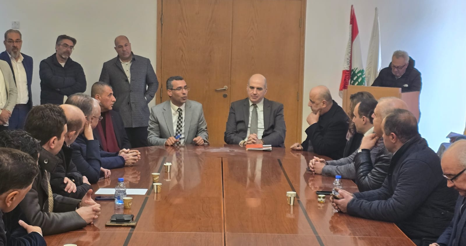 وزير الزراعة استقبل ممثلين عن القطاعات
الزراعية واكد التزام الوزارة بدعم القطاع وتنظيمه