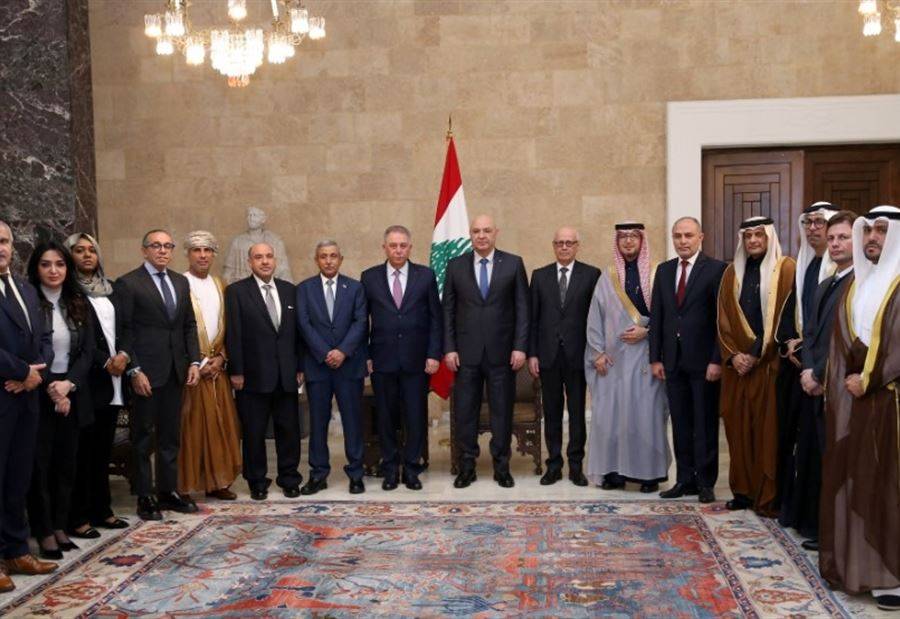 عون للسفراء العرب: لبنان لن يكون منصَّة للهجوم على الدول العربية