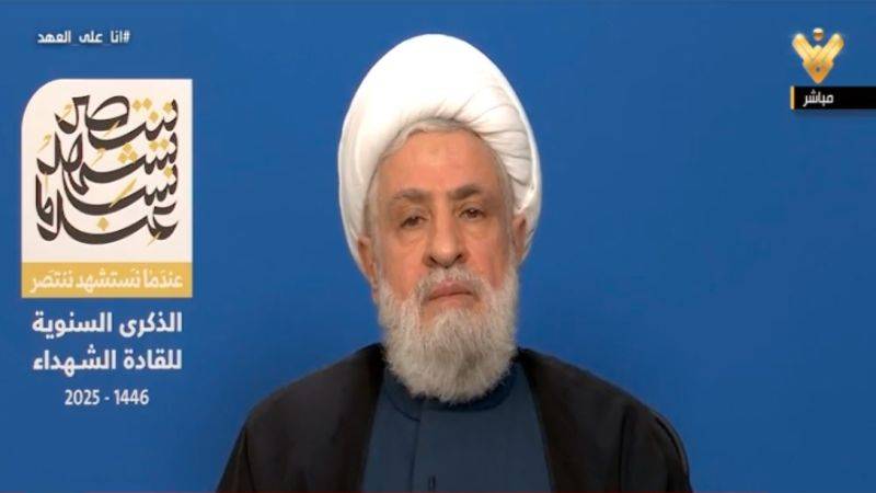ثلاث محطات أساسيّة تحكم تحرّك حزب الله المستقبلي
قاسم يحمّل الدولة مسؤولياتها... ما هي الخلفيّات؟