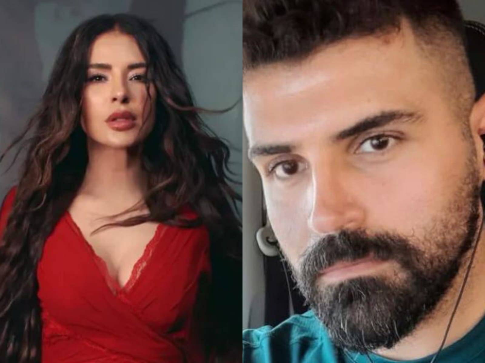 ماغي بو غصن تخطف الأنظار بفستان أحمر ساحر من تصميم عبدو عودة