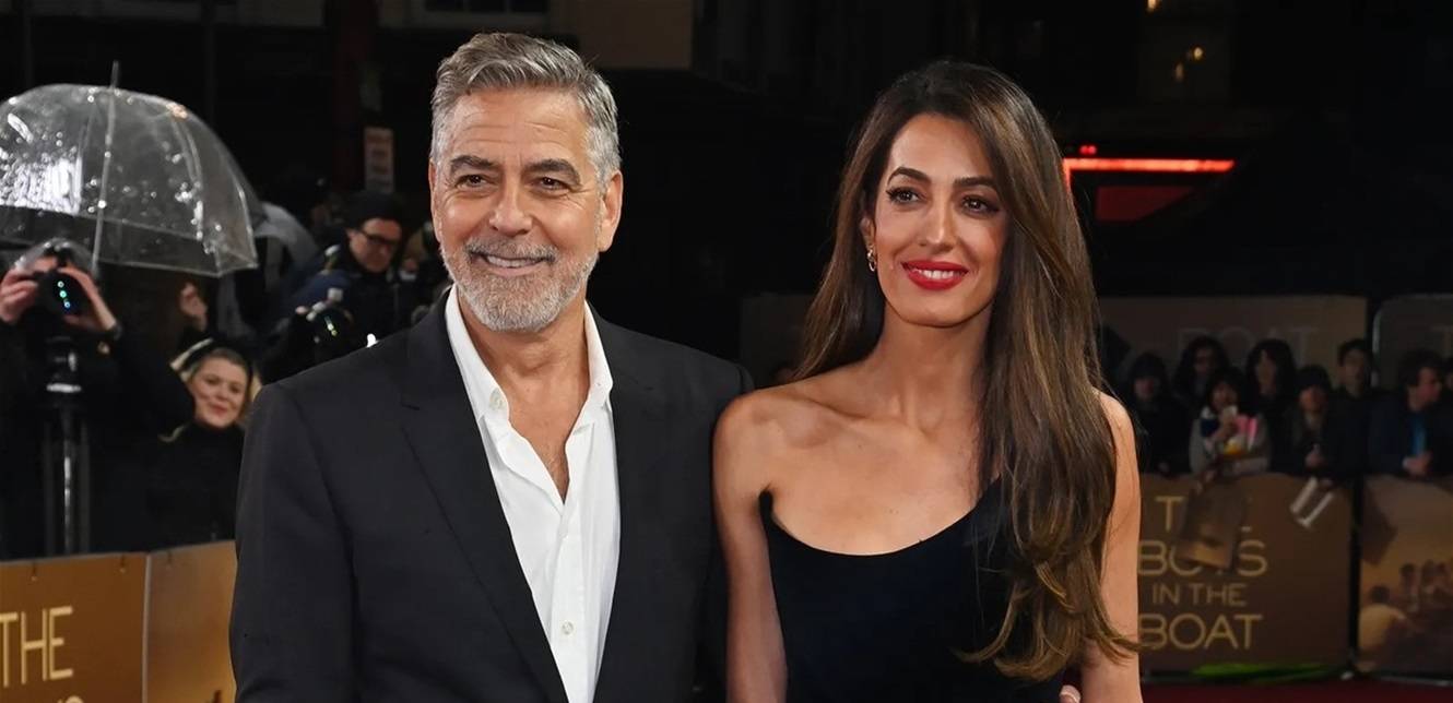 جورج وأمل كلوني يحتفلان بعيد الحب على طريقتهما