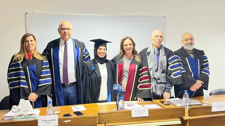 رئيسة الجمعية اللبنانية للتجديد التربوي والثقافي الخيرية السيدة ريما يونس تحصل على الدكتوراه اللبنانية