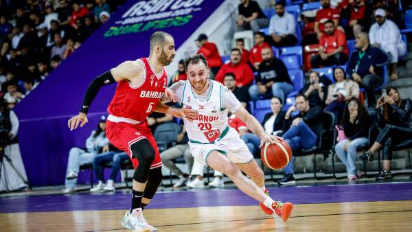 تصفيات كأس آسيا في كرة السلة
لبنان جدّد الفوز على البحرين (84-78) وتصدّر بالعلامة الكاملة