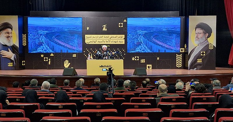 شكر المُشاركين في مراسم تشييع السيدين
دعموش: شعب المقاومة لا يُهزم ولا تكسر إرادته
الإحتشاد المليوني الذي فاجأ الجميع قد أوصل الرسالة