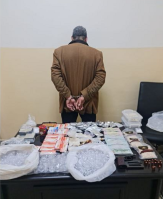 توقيف مروّج مخدرات في طرابلس
بحوزته مسدس ومواد مخدّرة