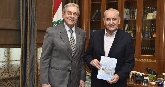 بري استقبل سفير الجزائر وفهمي