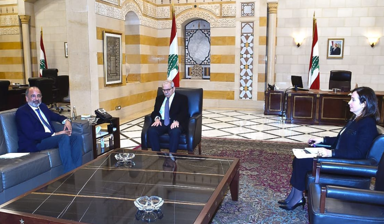 سلام بحث وريزا في التنسيق بين الحكومة ومؤسسات الأمم المتّحدة