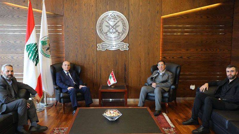 وزير الدفاع بحث مع وفد من تكتّل نواب
بعلبك- الهرمل إشكاليّة الحدود مع سورية