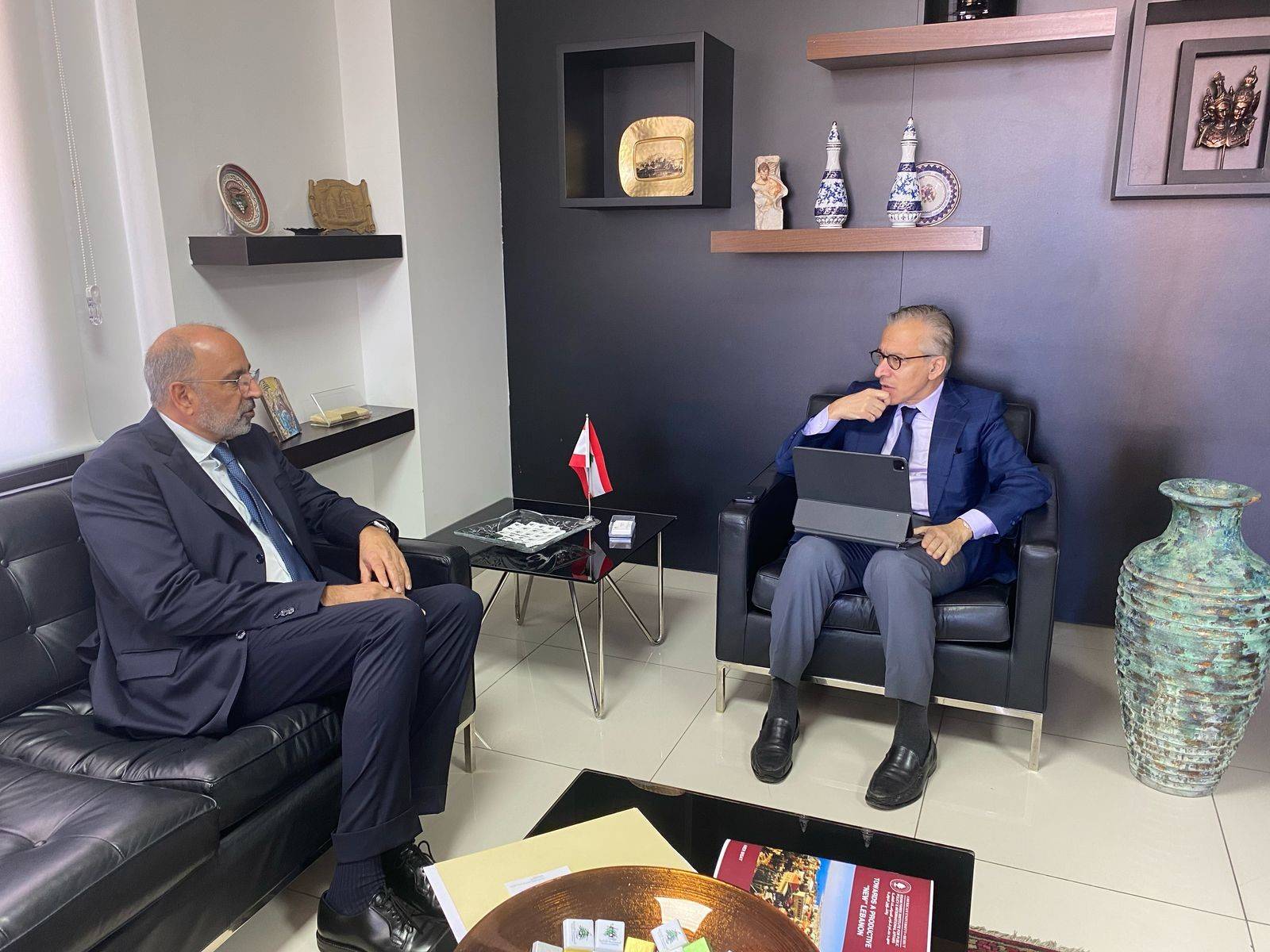 البساط يتابع تفعيل "صندوق إنعاش لبنان"