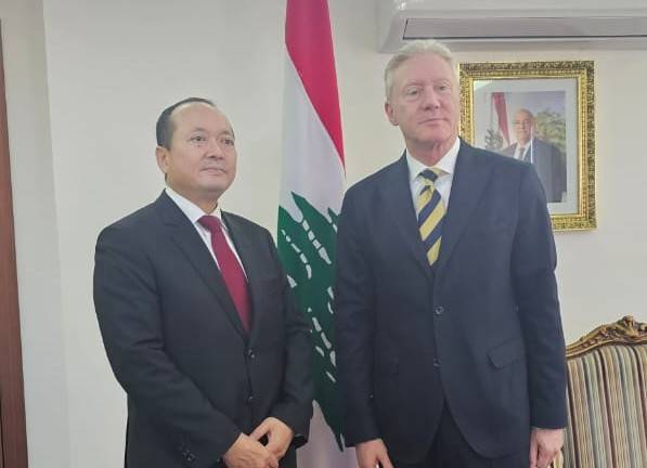 تسلّم من سفير فيتنام نسخة عن أوراق اعتماده
رجي بحث مع ماغرو في جهود فرنسا
لتوفير الدعم للبنان ومُساعدته في الإعمار