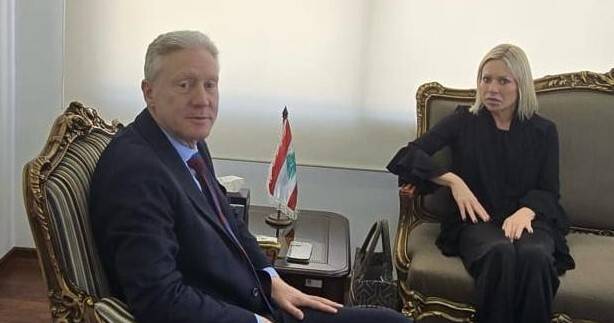 رجي استقبل بلاسخارت: للضغط على إسرائيل للانسحاب من الأراضي اللبنانية المحتلة ووقف اعتداءاتها
