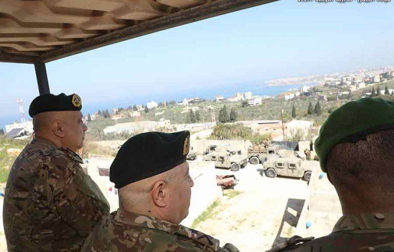 تفقد فوج التدخّل الأول في طرابلس
قائد الجيش بالإنابة: لضرورة بذل الجهود
المتواصلة للحفاظ على الجهوزيّة