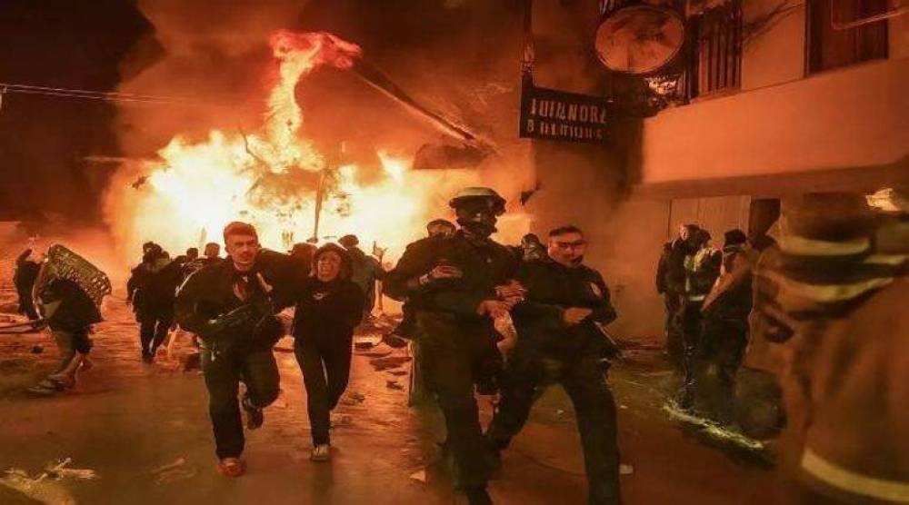 عشرات القتلى والجرحى بحريق ملهى ليلي في مقدونيا الشمالية