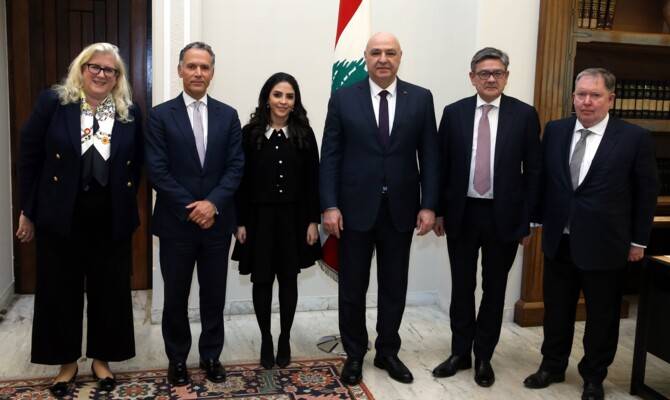 الرئيس عون اطلع من وفد من مكتب المحاماة الدولي "كليفورد تشانس" على دوره بمعالجة القضايا العالقة