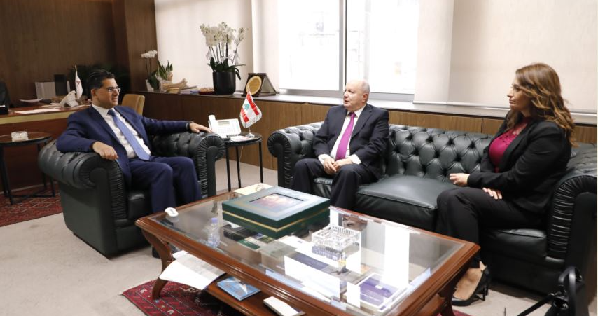 مرقص يعرض مع الاسمر والشدياق مطالب مستخدمي "تلفزيون لبنان"
