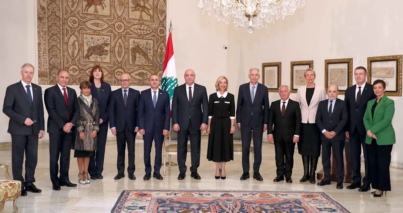 إحتفال في قصر بعبدا لمناسبة اليوم الدولي للفرنكوفونيّة
وكلمات شدّدت  على قيمها ومبادئها وضرورة نشرها وتعزيزها